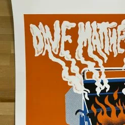 Methane Studios Dave Matthews Band - 2007 Methane Poster West Palm Beach, FL