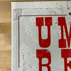 Mohawk Press Umphrey's McGee - 2013 Poster Buffalo, NY Band Signed 47/215 10 Mohawk Press Umphrey's McGee - 2013 Poster Buffalo, NY Band Signed 47/215