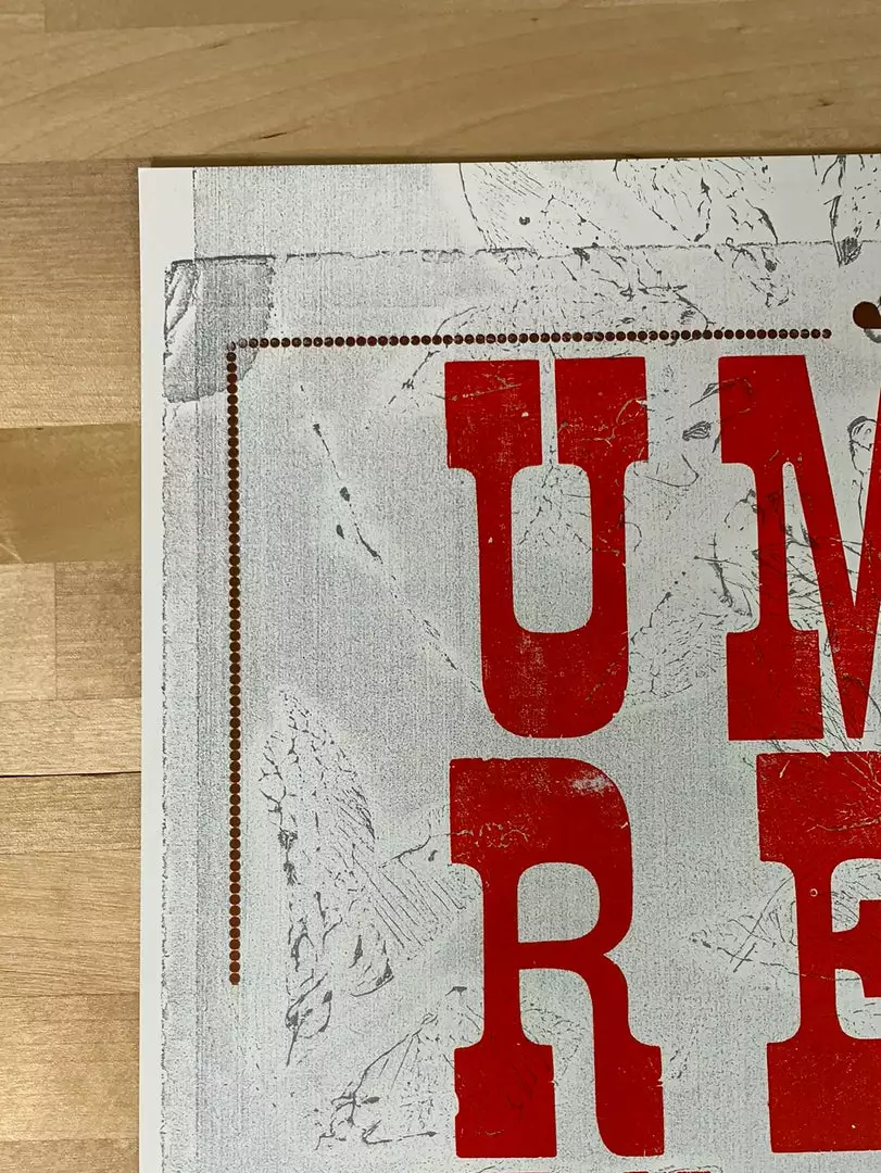 Mohawk Press Umphrey's McGee - 2013 Poster Buffalo, NY Band Signed 47/215 5 Mohawk Press Umphrey's McGee - 2013 Poster Buffalo, NY Band Signed 47/215