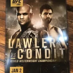 Sold Out Posters UFC 195 Poster Lawler Vs. Condit MGM PPV