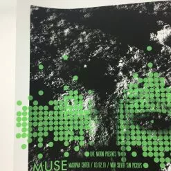 Muse - 2010 Todd Slater Poster Philadelphia, PA Wachovia Center Gig Posters