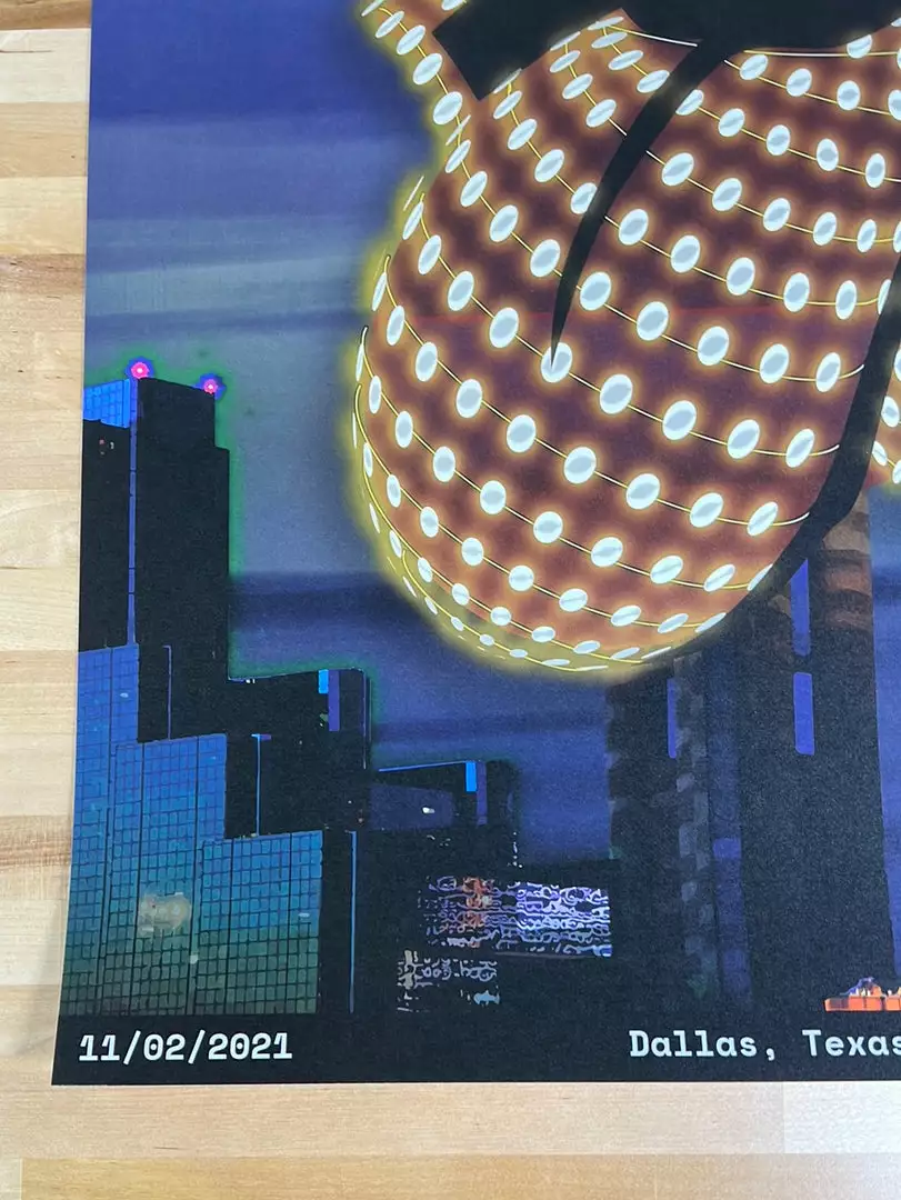 Sold Out Posters Gig Posters Rolling Stones - 2021 Poster No Filter Tour Dallas, TX 8 Sold Out Posters Gig Posters Rolling Stones - 2021 Poster No Filter Tour Dallas, TX