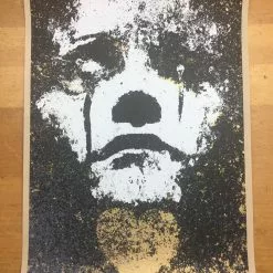 Winter Hearts - 2009 Jacob Bannon Art Print Gold Variant