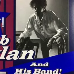 Bob Dylan - 2017 Geoff Gans Poster Chicago Wintrust Arena RED Chicago, IL