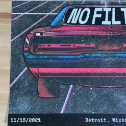 Sold Out Posters Rolling Stones - 2021 Poster Detroit, MI No Filter Tour Gig Posters