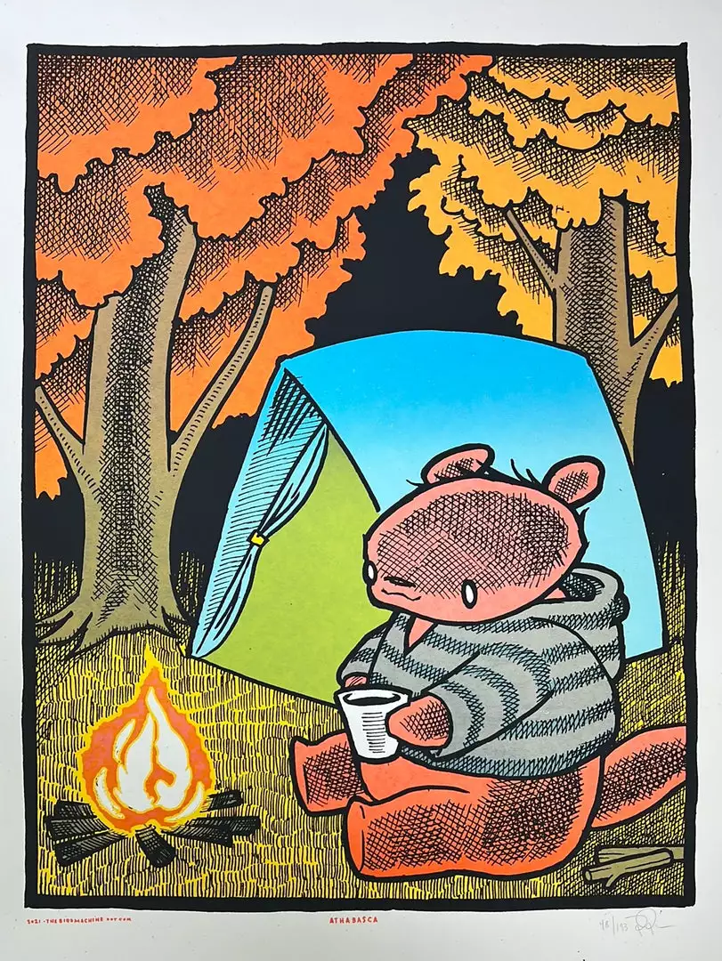 Athabasca - 2021 Jay Ryan Poster Art Print 3 Athabasca - 2021 Jay Ryan Poster Art Print