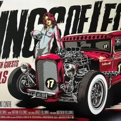 Kings Of Leon - 2009 Ken Taylor Poster Sydney, AUS