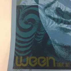 Gig Posters Ween - 2008 Todd Slater Poster Council Bluffs, IA Stir Cove At Harrah's