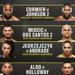 Sold Out Posters UFC Lives Here Poster 210, 211, 212