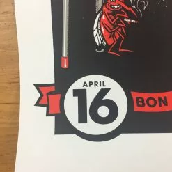 Ames Brothers Gig Posters Pearl Jam - 2016 Ames Design Poster Greenville, SC Bon Secours Wellness Arena