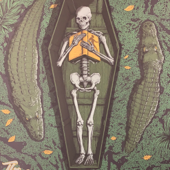 Jack White The Raconteurs - 2019 Pat Hamou Poster St Augustine, FL Amphitheatre