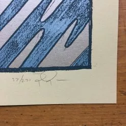 The Thing - 2010 Jay Ryan Poster Smoked Meat & BBQ Tour