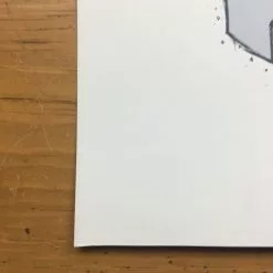 Gig Posters Tyvek - 2009 Mike Budai Poster Pittsburgh, PA Rickety House