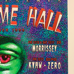 The Artworks MHP 81 Danzig - 1999 Poster Maritime Hall San Fran 1st Gig Posters