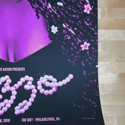 Lizzo - 2019 Tracie Ching Poster Philadelphia, PA The Met