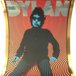Sold Out Posters Store 11 420 Posters Bob Dylan - 2020 Carl Glover Poster Art Print Gold FOIL