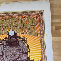 Crossroads Guitar Festival - 2007/2010 Chuck Sperry Poster, Eric Clapton Test Print