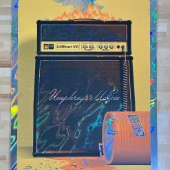 Foil Posters Umphrey's McGee - 2021 Mike Tallman Poster Port Chester, NY FOIL