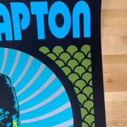 Eric Clapton - 2019 Scrojo Poster European Tour Gig Posters 11 Eric Clapton - 2019 Scrojo Poster European Tour Gig Posters