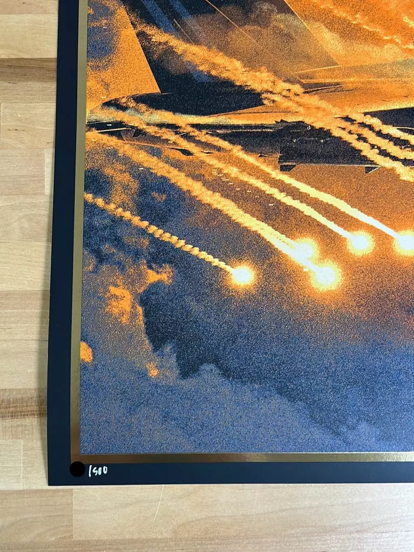 Top Gun Maverick - 2022 Juan Ramos Poster AMC Limited Ed FOIL 9 Top Gun Maverick - 2022 Juan Ramos Poster AMC Limited Ed FOIL