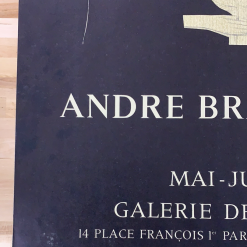 Sold Out Posters Andre Brasilier - 1970's Galerie De Paris Art Print Poster Original Vintage Art Prints 13 Sold Out Posters Andre Brasilier - 1970's Galerie De Paris Art Print Poster Original Vintage Art Prints