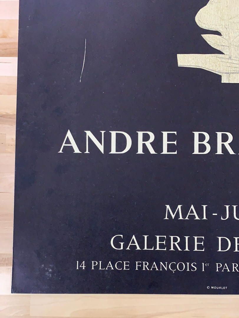 Sold Out Posters Andre Brasilier - 1970's Galerie De Paris Art Print Poster Original Vintage Art Prints 8 Sold Out Posters Andre Brasilier - 1970's Galerie De Paris Art Print Poster Original Vintage Art Prints