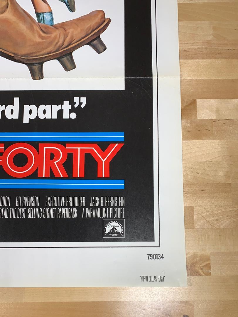 Sold Out Posters North Dallas Forty - 1979 Original One Sheet Poster Movie Cinema 7 Sold Out Posters North Dallas Forty - 1979 Original One Sheet Poster Movie Cinema