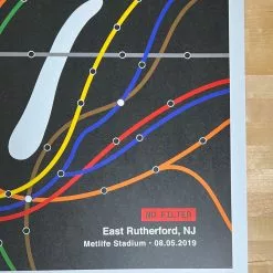 Sold Out Posters Rolling Stones - 2019 Poster No Filter Tour East Rutherford, NJ 8/5