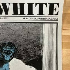 Jack White - 2012 Rob Jones Poster Vancouver, BC