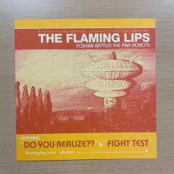 Sold Out Posters The Flaming Lips - 2002 Original Vinyl Poster Insert 12x12 Record Art