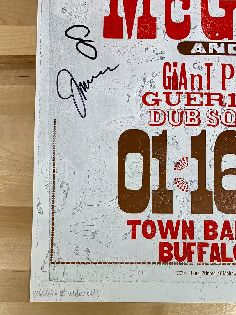 Mohawk Press Gig Posters Umphrey's McGee - 2013 Poster Buffalo, NY Band Signed 48/215 8 Mohawk Press Gig Posters Umphrey's McGee - 2013 Poster Buffalo, NY Band Signed 48/215