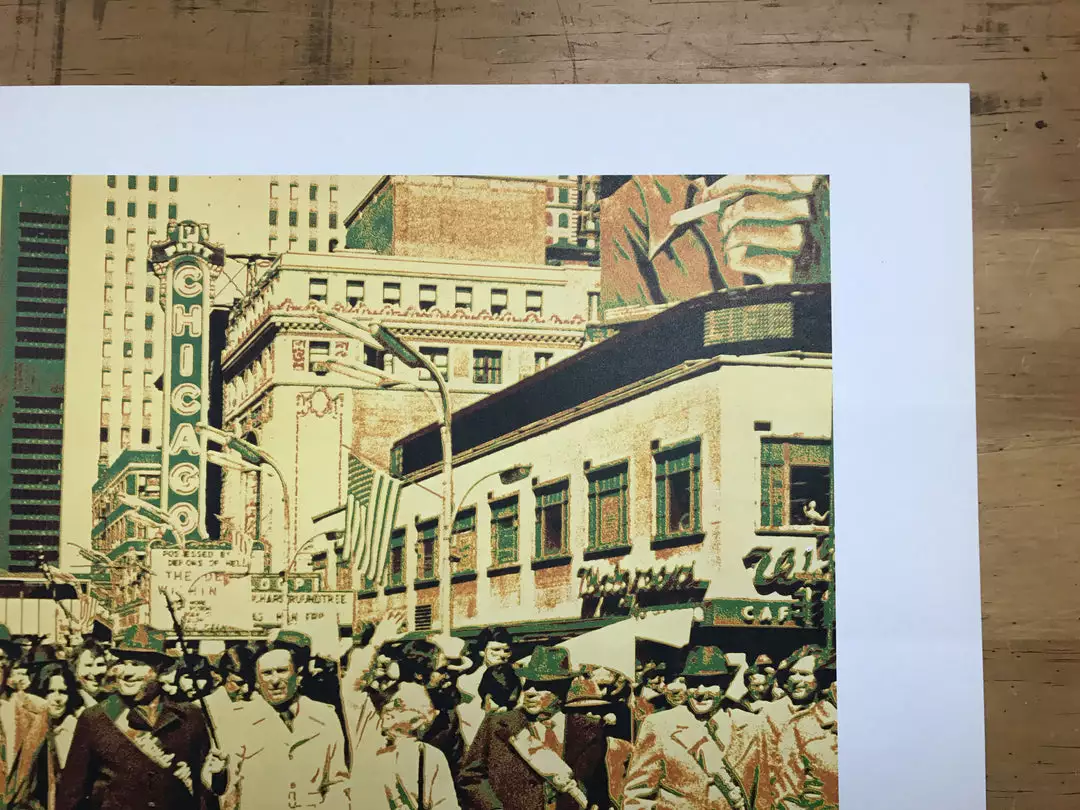 Art Prints St. Patrick's Day, 1976 - Les Hellman Chicago Poster Richard Daley Irish 8 Art Prints St. Patrick's Day, 1976 - Les Hellman Chicago Poster Richard Daley Irish