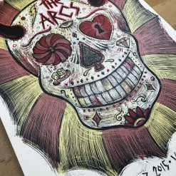 The Arcs - 2015 Dan Grzeca Poster Chicago, IL Vic Theatre