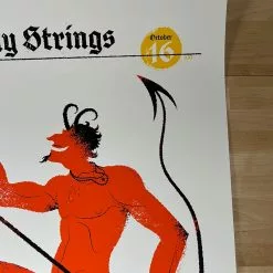 Colorado Billy Strings - 2021 Delicious Design League Poster Denver, CO 10/16 1st