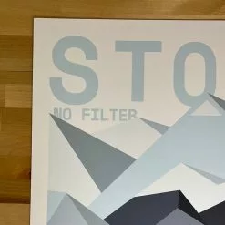 Sold Out Posters Colorado Rolling Stones - 2019 Poster No Filter Tour Mile High Stadium Denver, CO