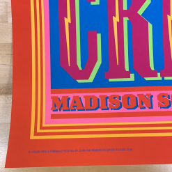 Eric Clapton Cream - 2005 John Van Hamersveld Poster New York AE 19x27.5 Gig Posters 15 Eric Clapton Cream - 2005 John Van Hamersveld Poster New York AE 19x27.5 Gig Posters