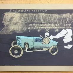 Flatstock 20 - 2009 Jay Ryan Poster Austin, TX Austin Convention Center Gig Posters