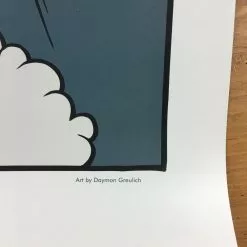 Pearl Jam - 2006 Daymon Greulich Poster Perth, AUS Subiaco Oval