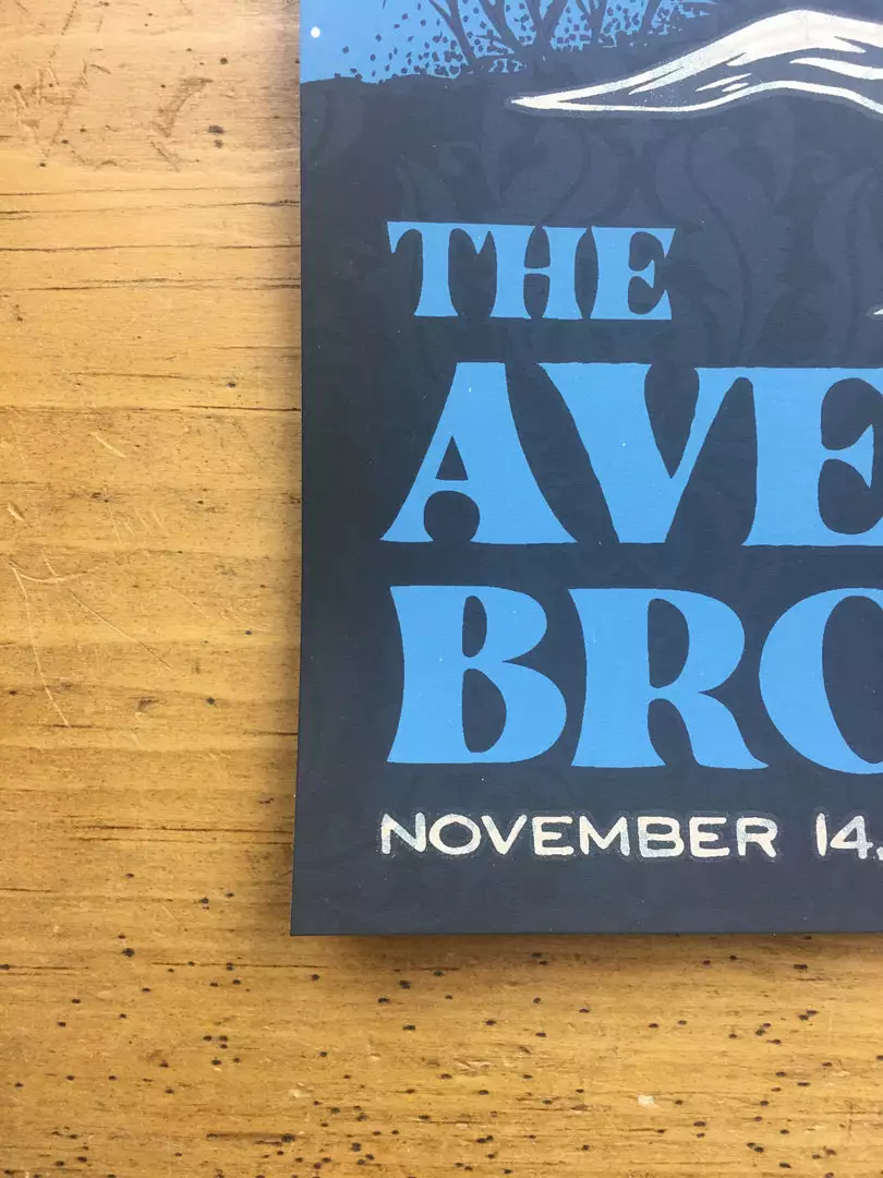 Avett Brothers - 2019 Todd Slater Poster Ames, IA Iowa State Center 9 Avett Brothers - 2019 Todd Slater Poster Ames, IA Iowa State Center