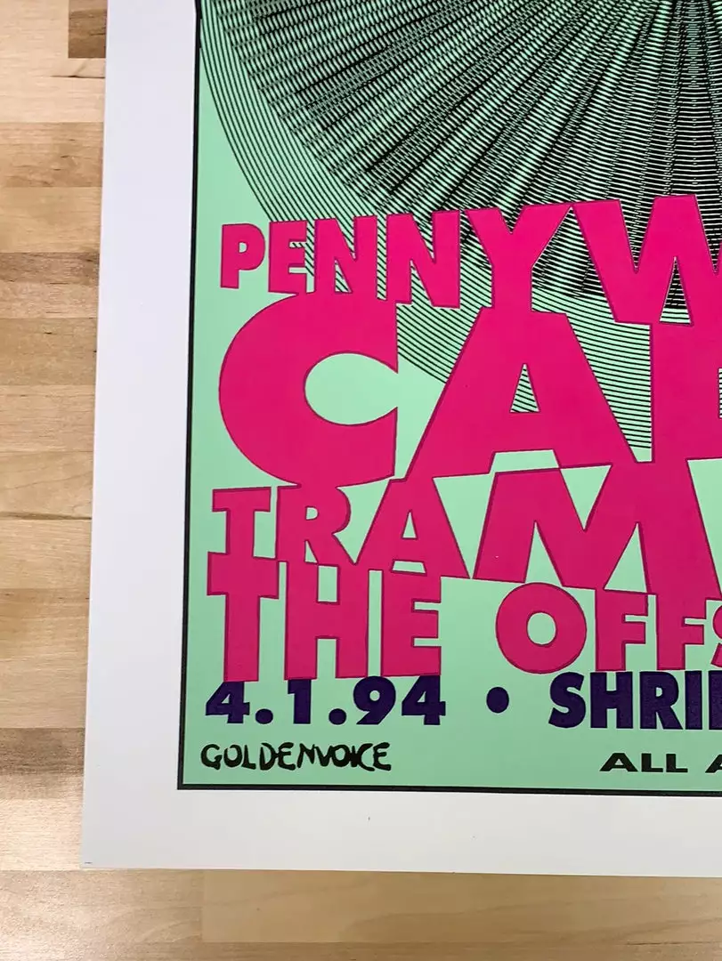 Pennywise - 1994 Matt Getz Poster Los Angeles, CA Shrine 1st Ed 8 Pennywise - 1994 Matt Getz Poster Los Angeles, CA Shrine 1st Ed