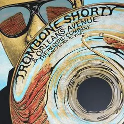 Trombone Shorty - 2017 Neal Williams Poster Red Rocks Morrison, CO Colorado