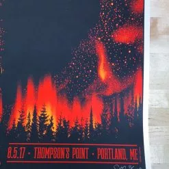 Alabama Shakes - 2017 Todd Slater Poster Portland, ME Thompson's 12 Alabama Shakes - 2017 Todd Slater Poster Portland, ME Thompson's