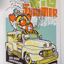 Big Summer Classic - 2005 Ames Brothers Poster Morrison, CO Red Rocks