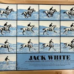 Jack White - 2012 Rob Jones Poster Asheville, NC Alabama Shakes Gig Posters