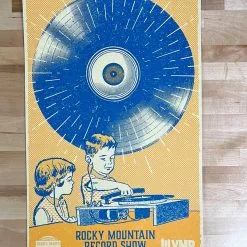 Rocky Mountain Record Show - 2021 Brendan Moyles Dorney Poster Denver, CO