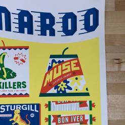 Gig Posters Bonnaroo - 2018 Mike Davis Poster Manchester, TN