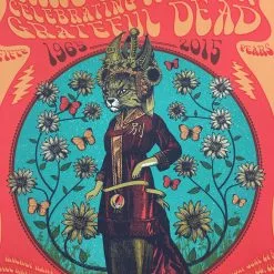 Grateful Dead/Fare Thee Well - 2015 Status Serigraph Poster Santa Clara, CA Levi