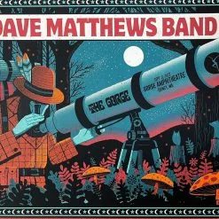 Methane Studios Dave Matthews Band - 2021 Methane Poster George, WA 9/3