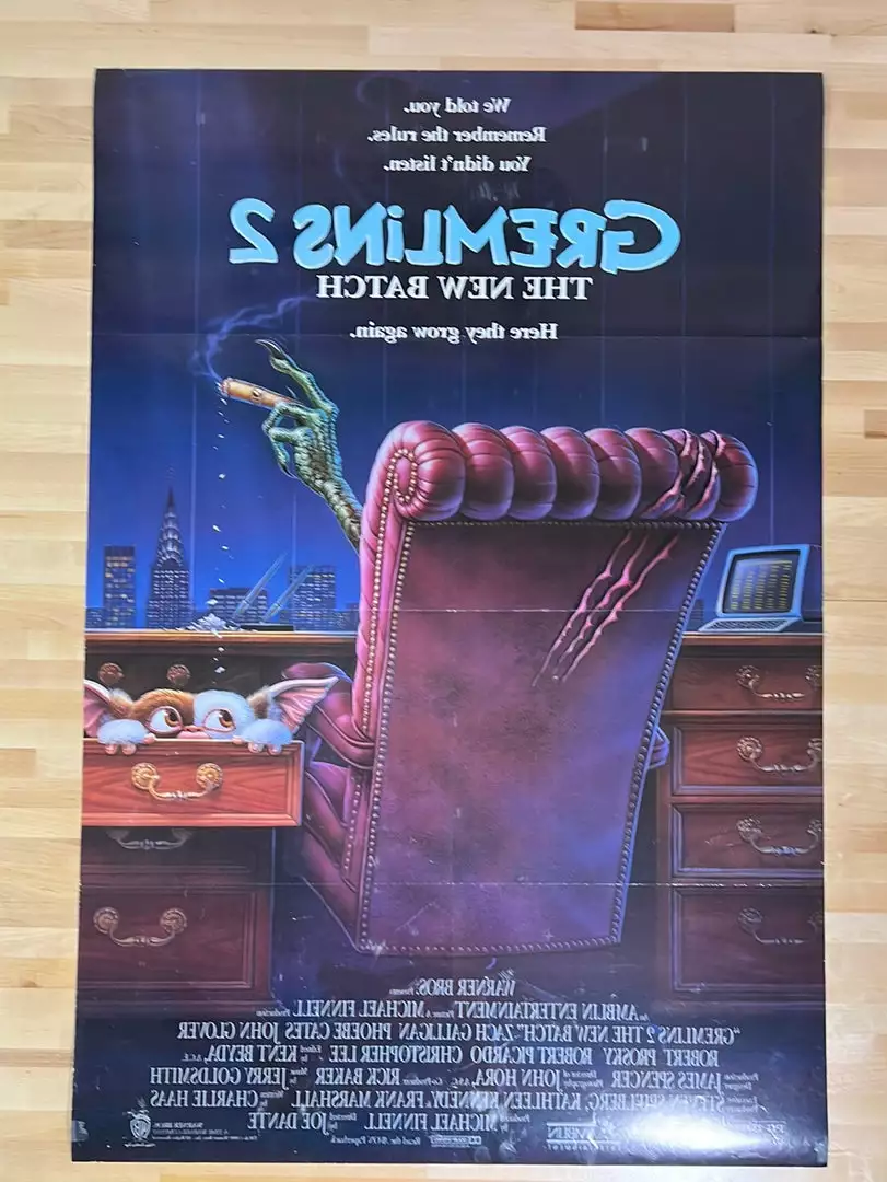 Sold Out Posters Gremlins 2 - 1990 One Sheet Movie Poster Original Vintage 27x40 Movie/TV Posters 9 Sold Out Posters Gremlins 2 - 1990 One Sheet Movie Poster Original Vintage 27x40 Movie/TV Posters