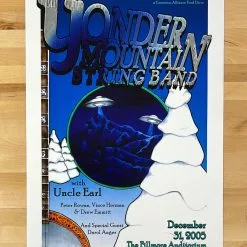 Yonder Mountain String Band - 2005 Jamie Huntsman Poster The Fillmore Denver, CO 12/31 Colorado